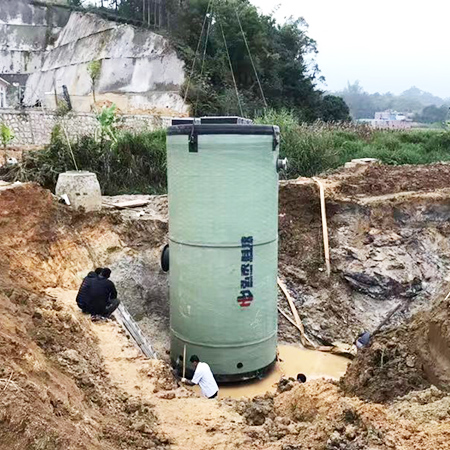 【一體化雨水提升泵站】